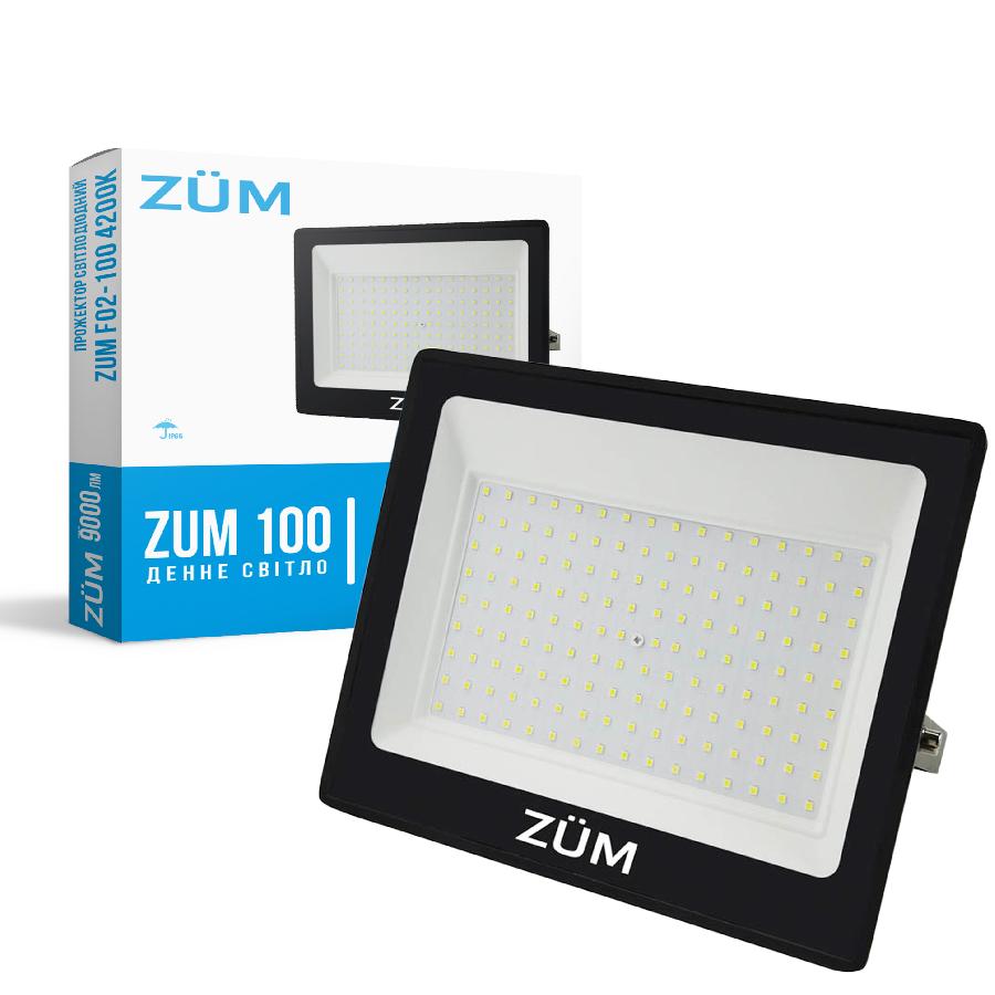 Прожектор світлодіодний ZUM F02-100 4200K